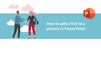 How to add a link to a picture in PowerPoint