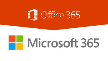 La suite Office 365 change de nom et devient Microsoft 365