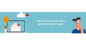 The security of your data with Microsoft's tools