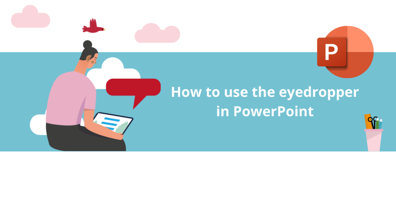 How to use the eyedropper in PowerPoint DiLeaP 365