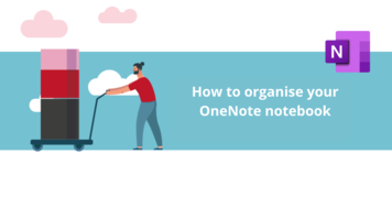 How to organise your OneNote notebook