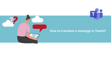 How to translate a message in Teams?