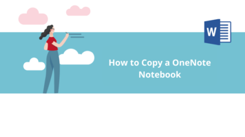How to Copy a OneNote Notebook?