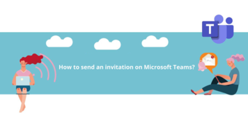 How to send an invitation on Microsoft Teams