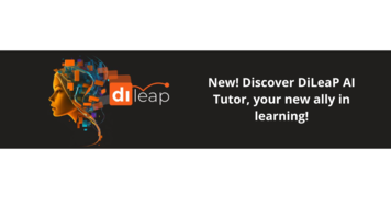 New! Discover DiLeaP AI Tutor, your new ally in learning!